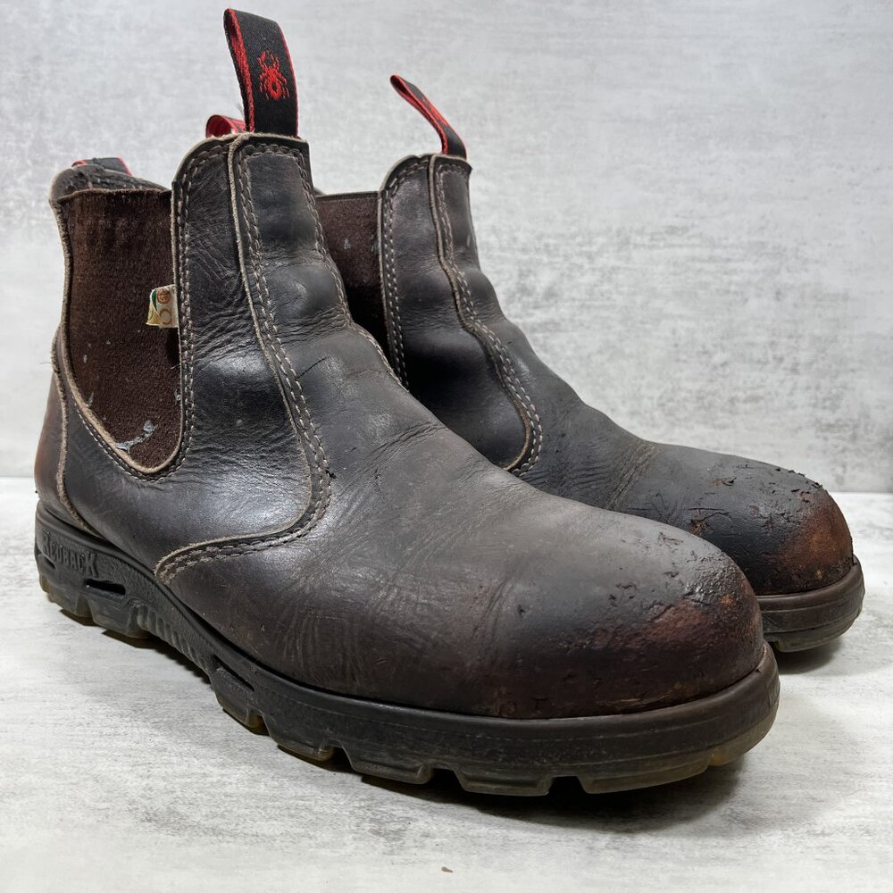 Redback Bobcat Steel Toe Safety Work Boots - Men's Size AU 10.5 / US 11.5